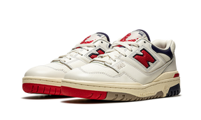 550 Aime Leon Dore  White Navy Red