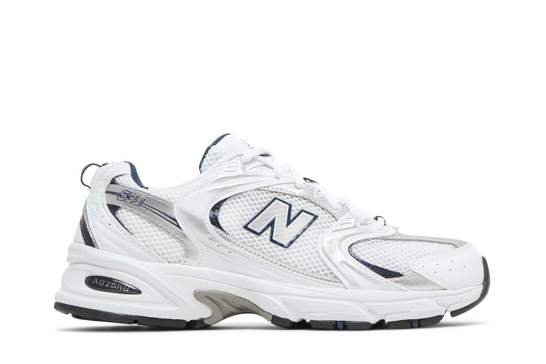 530 White Natural Indigo White
