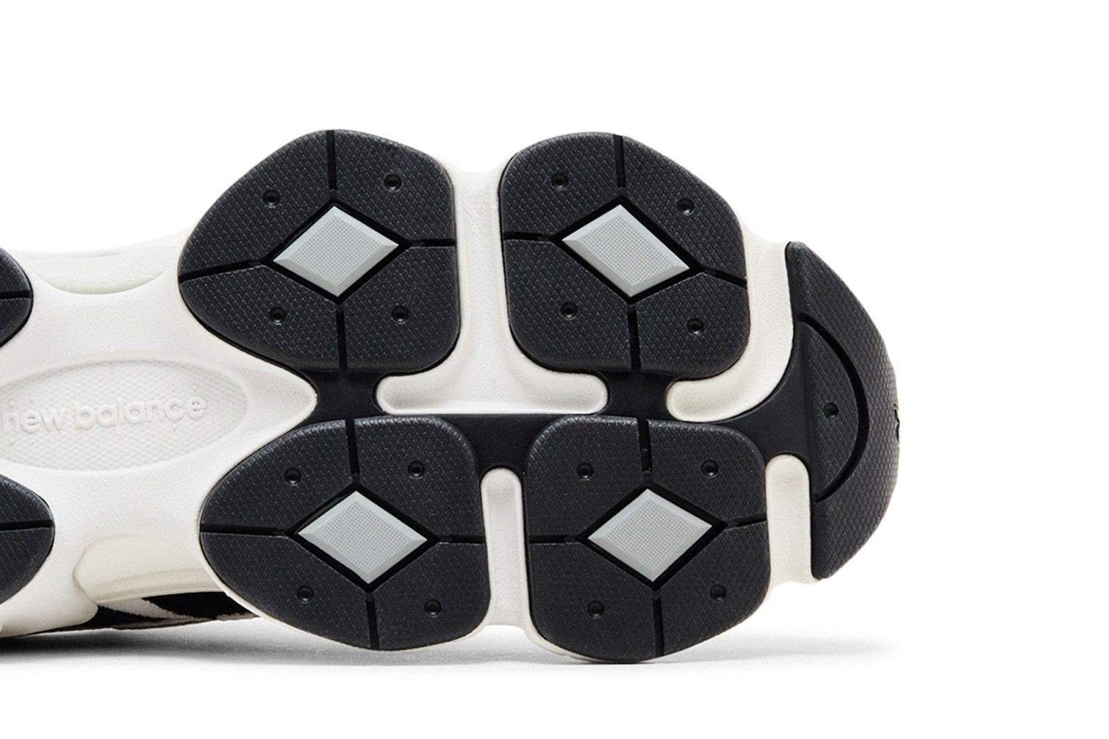 9060 Reflection Black Suede White