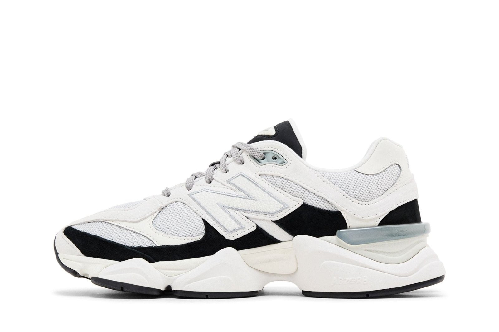9060 Reflection Black Suede White